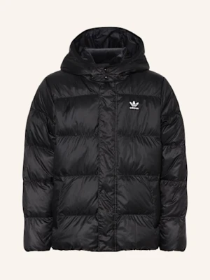 Adidas Originals Kurtka Puchowa Elo Z Odpinanym Kapturem schwarz