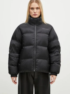 adidas Originals kurtka puchowa Premium Puffer damska kolor czarny zimowa IW5867
