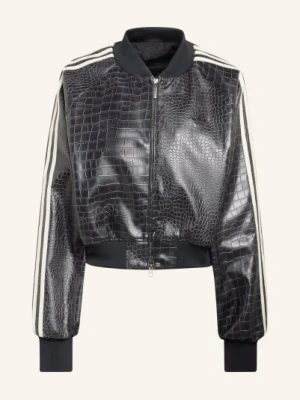 Adidas Originals Kurtka Sst Pleather O Wyglądzie Skóry schwarz