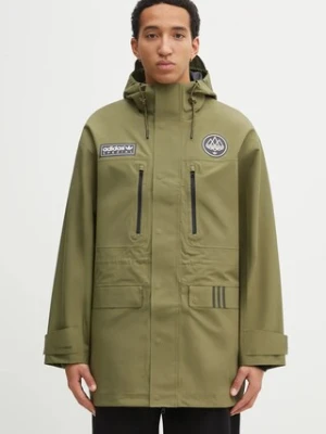 adidas Originals kurtka Sunnyhurst A kolor zielony przejściowa KA1326