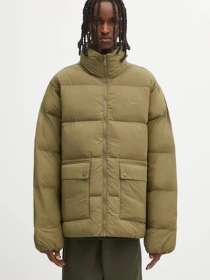 adidas Originals kurtka Synthdown kolor zielony zimowa JW5817