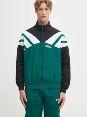 adidas Originals kurtka Track Top kolor zielony przejściowa JX3053