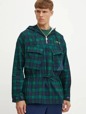 adidas Originals kurtka Windbreaker męska kolor zielony przejściowa IX9636