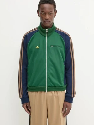 adidas Originals kurtka x Brain Dead Dead kolor zielony przejściowa JJ1361