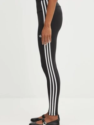adidas Originals legginsy 3S Leggings Co damskie kolor czarny z aplikacją JX5242
