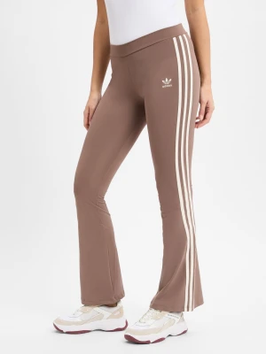 adidas Originals Legginsy Kobiety brązowy jednolity,
