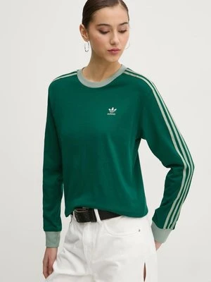 adidas Originals longsleeve bawełniany 3-Stripes JC5775