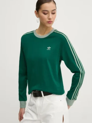 adidas Originals longsleeve bawełniany 3-Stripes JC5775