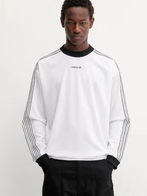 adidas Originals longsleeve kolor biały z aplikacją JX3100