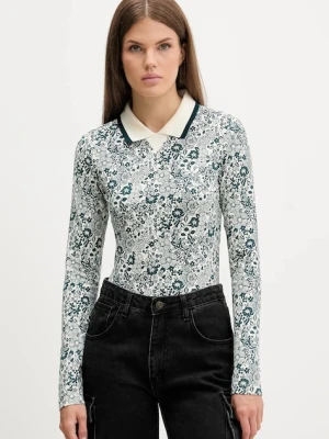 adidas Originals longsleeve Liberty kolor zielony JW5273