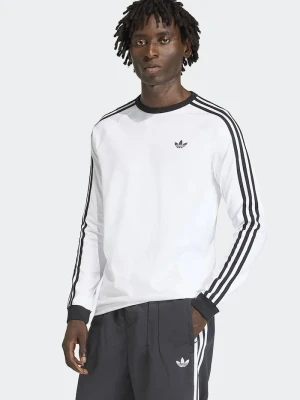 adidas Originals longsleeve męski bawełniany biały
