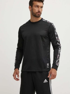 adidas Originals longsleeve Pride męski kolor czarny wzorzysty IZ4893