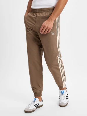 adidas Originals Męskie spodnie dresowe - Firebird Mężczyźni brązowy|beżowy jednolity,