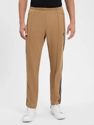 adidas Originals Męskie spodnie dresowe Mężczyźni Bawełna brązowy jednolity,