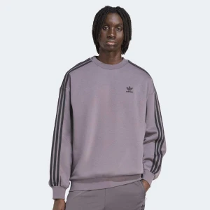 adidas Originals Oversize Crew mężczyźni Bluzy szary rozmiar Odzież