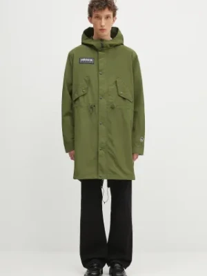 adidas Originals parka adidas originals x SPZL Halewood kolor zielony przejściowa JN5429