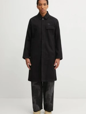 adidas Originals płaszcz z domieszką wełny P Ess Overcoat