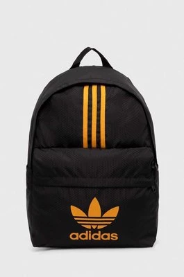 adidas Originals plecak kolor czarny duży z nadrukiem IW0946