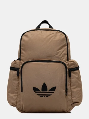 adidas Originals plecak Adicolor kolor brązowy duży gładki JX0238