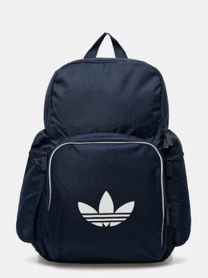 adidas Originals plecak Adicolor kolor granatowy duży z nadrukiem JX0239