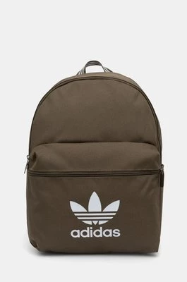 adidas Originals plecak Adicolor kolor zielony duży wzorzysty IX7460