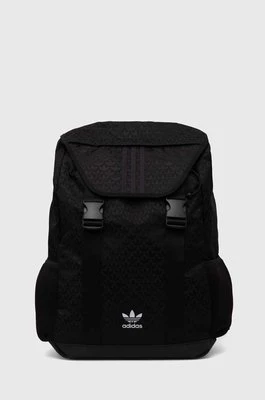 adidas Originals plecak damski kolor czarny duży wzorzysty IT7353
