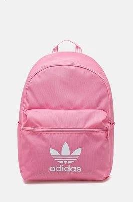 adidas Originals plecak damski kolor różowy duży z nadrukiem IX7456