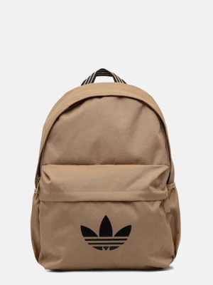 adidas Originals plecak kolor beżowy duży z nadrukiem JX0212