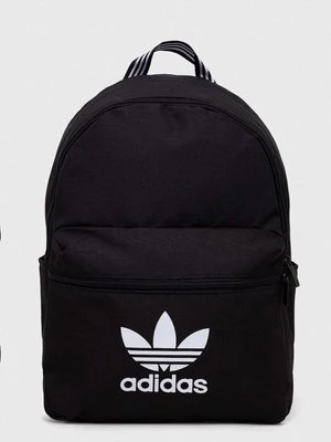 adidas Originals plecak kolor czarny duży z nadrukiem IJ0761