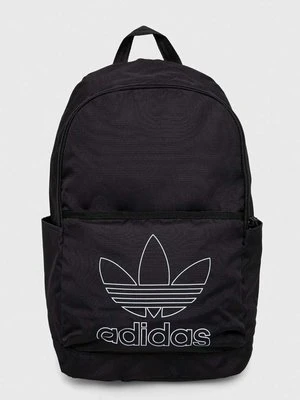 adidas Originals plecak kolor czarny mały z nadrukiem IT7602