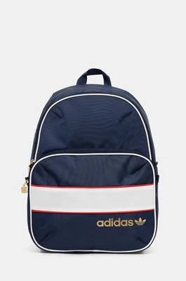 adidas Originals plecak kolor granatowy duży z nadrukiem IX7436