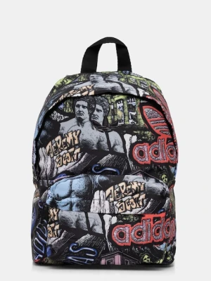 adidas Originals plecak Pride x Jeremy Scott kolor czarny mały wzorzysty JX3210