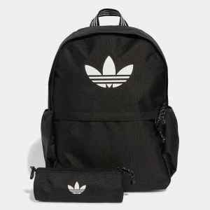 adidas Originals Plecak z piórnikiem uniseks Plecaki czarny rozmiar Akcesoria