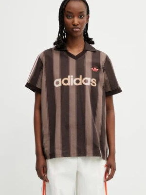 adidas Originals polo bawełniane damskie