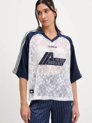 adidas Originals polo Jersey damski kolor biały KD2275