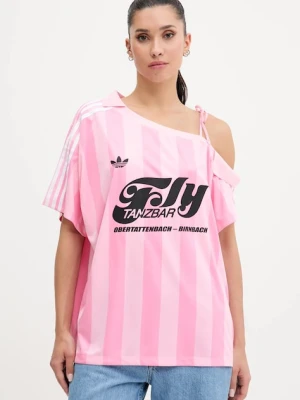 adidas Originals polo Jersey damski kolor różowy KD2277