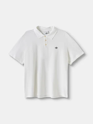 adidas Originals polo męskie bawełniane Trefoil Essentials biały