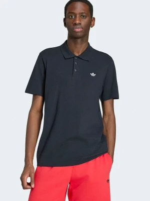 adidas Originals polo męskie bawełniane Trefoil Essentials czarny