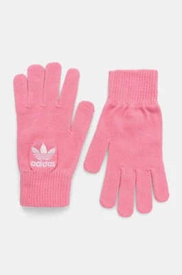 adidas Originals rękawiczki damskie kolor różowy JG6122