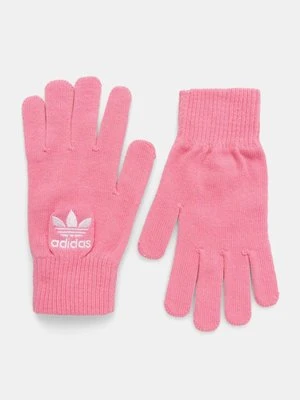 adidas Originals rękawiczki damskie kolor różowy JG6122