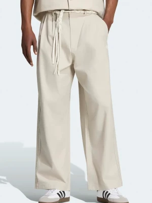adidas Originals Resort spodnie straight bawełniane męskie