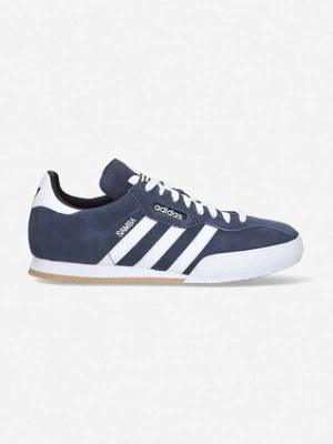 adidas Originals Sam Super Suede sneakersy kolor niebieski 019332