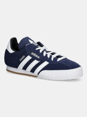 adidas Originals Sam Super Suede sneakersy kolor niebieski 019332