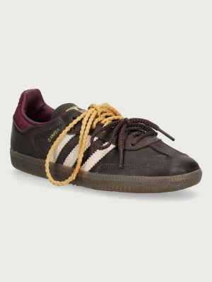 adidas Originals Samba Og sneakersy damskie skórzane brązowy