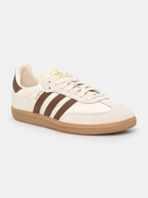 adidas Originals Samba OG sneakersy kolor beżowy ID1447