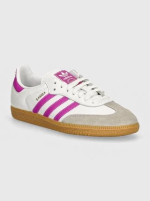 adidas Originals Samba OG sneakersy kolor biały IH2873