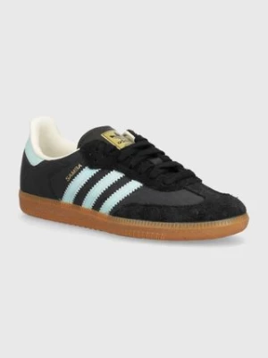 adidas Originals Samba OG sneakersy kolor czarny ID0493