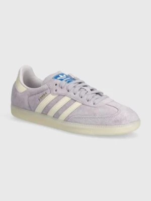 adidas Originals Samba OG sneakersy kolor fioletowy IG6176