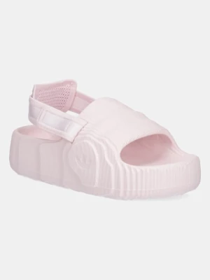 adidas Originals sandały Adilette 22 Xlg W damskie kolor różowy na platformie JH9701