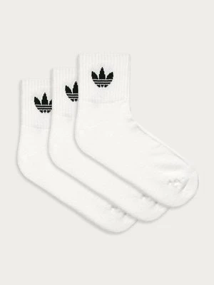 adidas Originals - Skarpetki (3-pack) FT8529 FT8529-WHITE